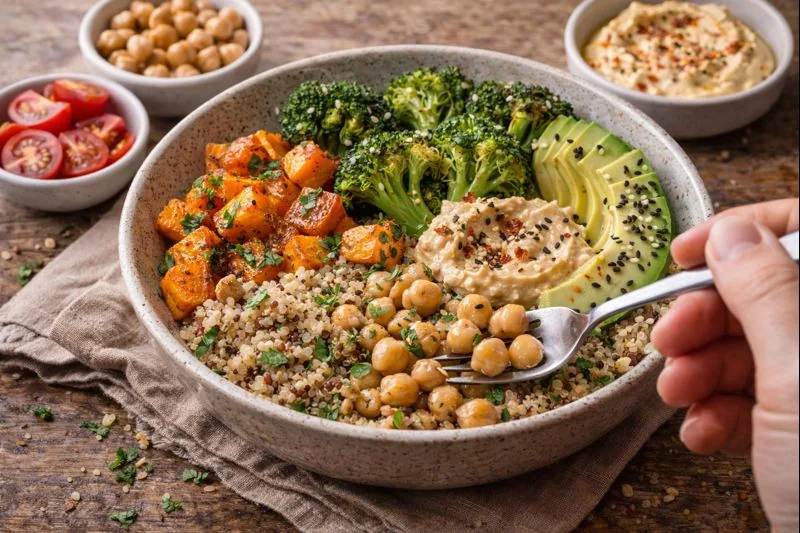 Chicken-Free Protein Lunch Bowl