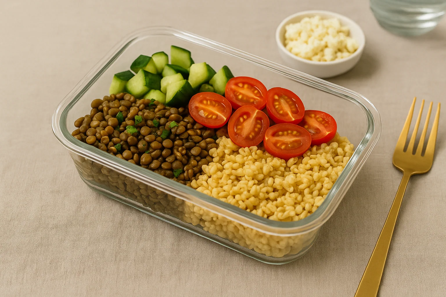 Mediterranean Lentil Meal-Prep Bowls — High-Protein & Budget-Friendly