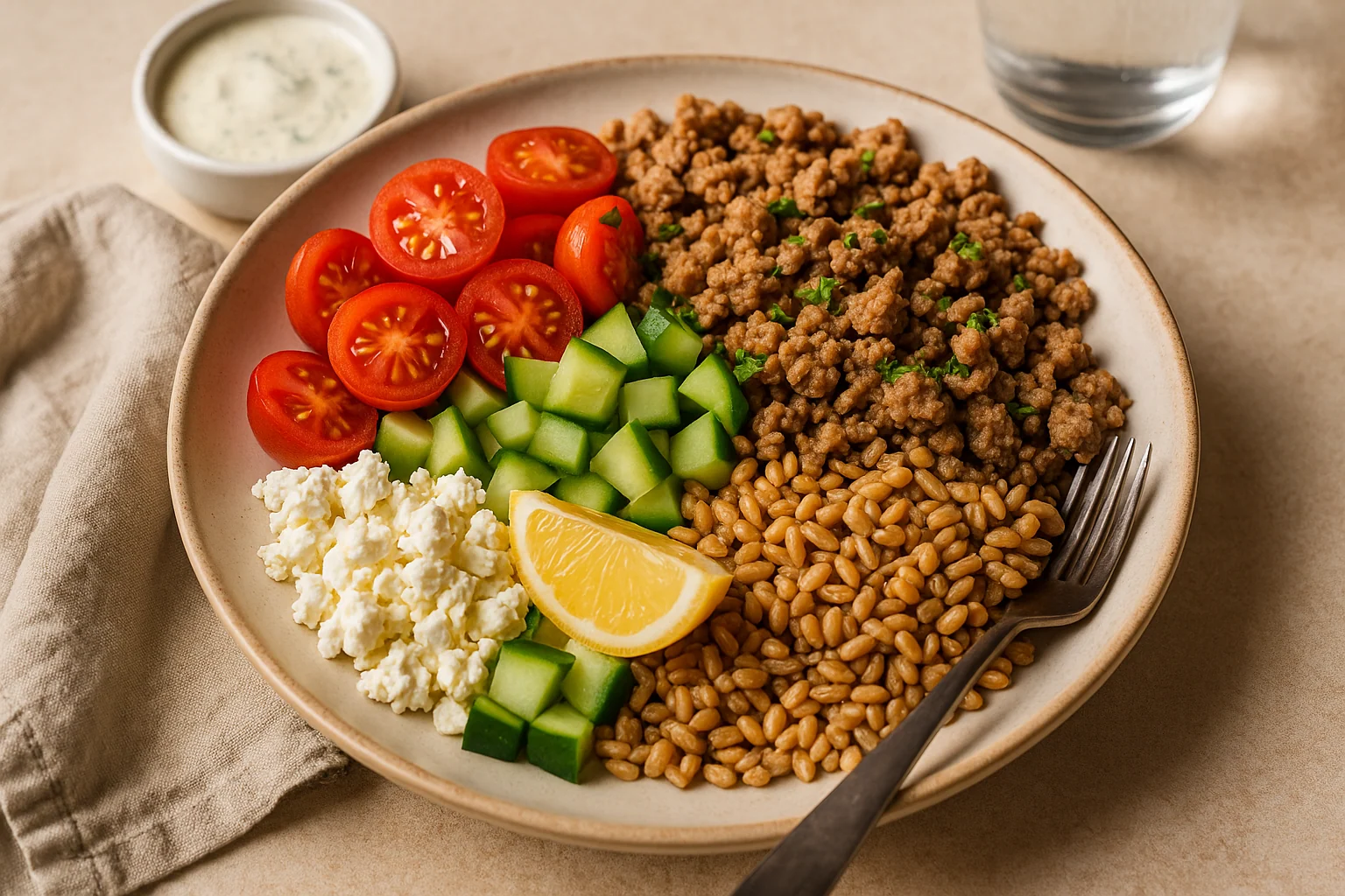 Mediterranean Turkey Bowl — Lean Protein, Big Flavor