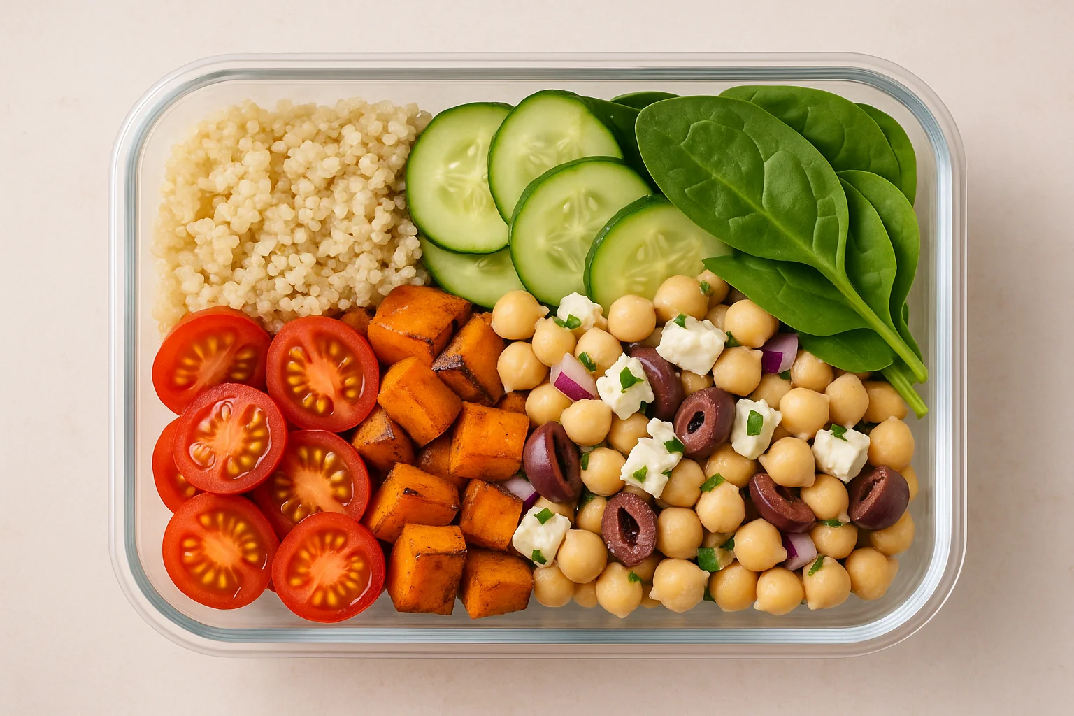 Mediterranean Veggie Meal Prep Bowls — Bright, Plant-Based & Easy