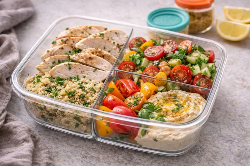 Office-Friendly Meal-Prep Bowl — Practical