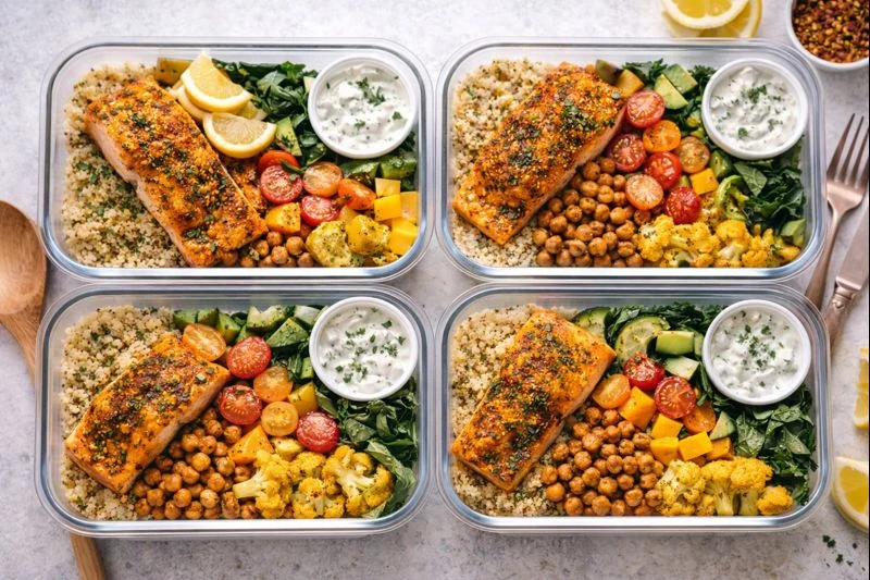 Mediterranean Anti-Inflammatory Meal Prep
