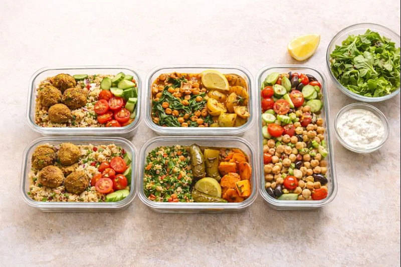 Mediterranean Meal Prep for 4 Workdays (No Chicken)