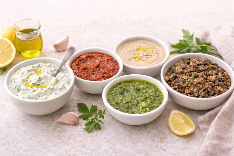 Simple Mediterranean Sauces for Weekly Bowl Prep
