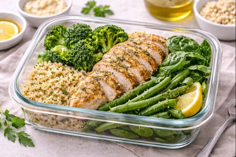 Protein & Greens Meal Prep Bowl