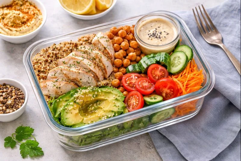 Protein Lunch Bowl for Workdays