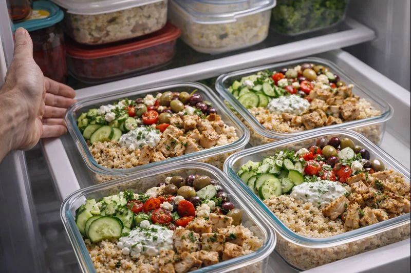 How Long Mediterranean Bowls Last in the Fridge