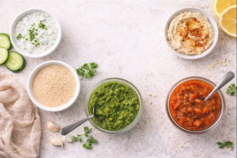 Mediterranean Sauces You Can Make Ahead