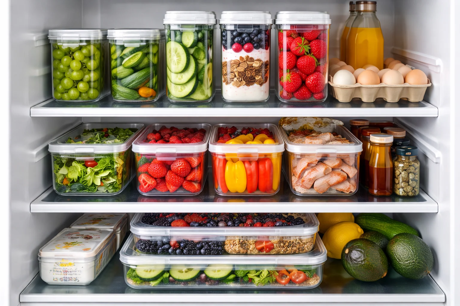 Slim Containers for Packed Fridges (Space-Saving Picks)