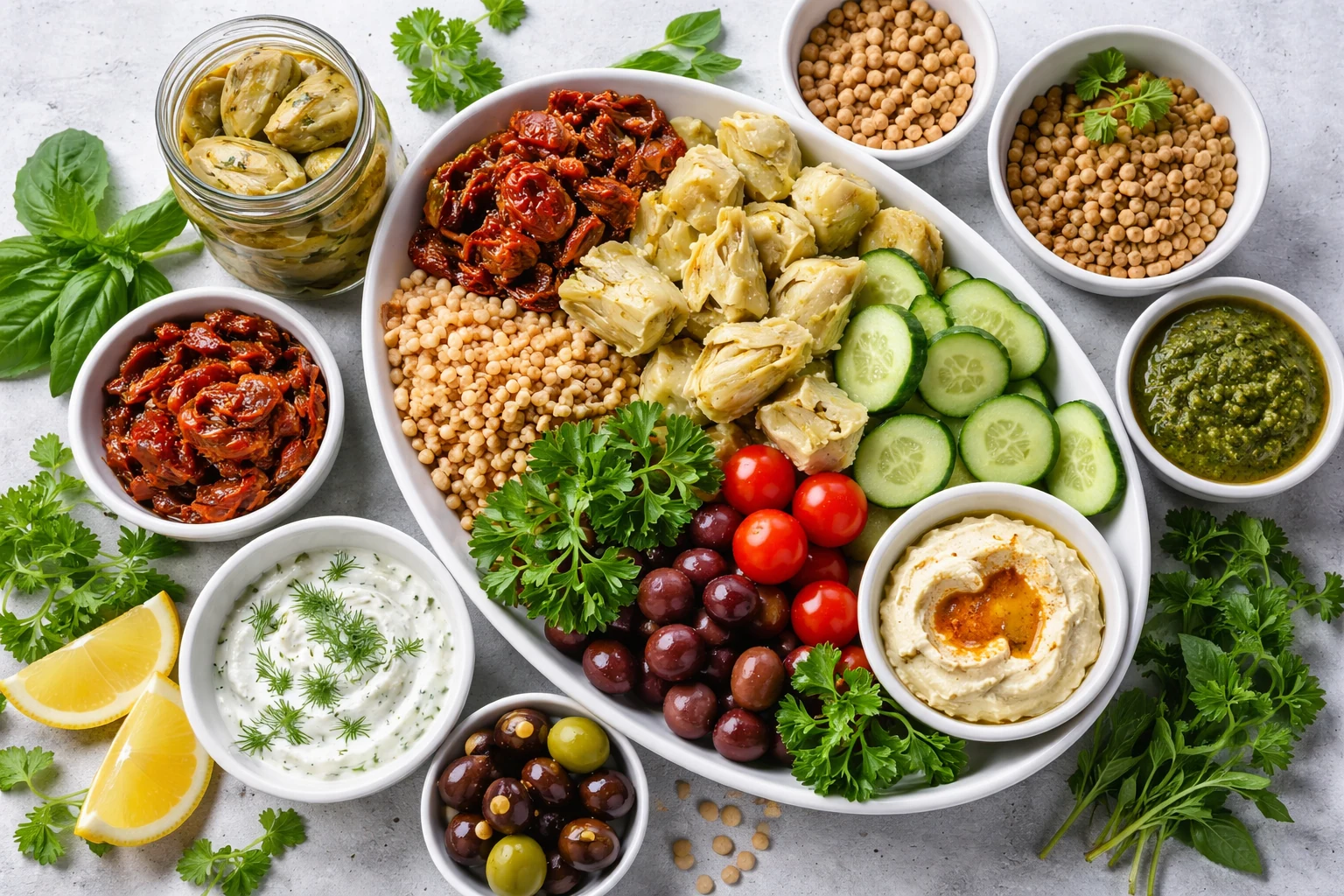 How Mediterranean Bowl Ingredients Actually Work Together