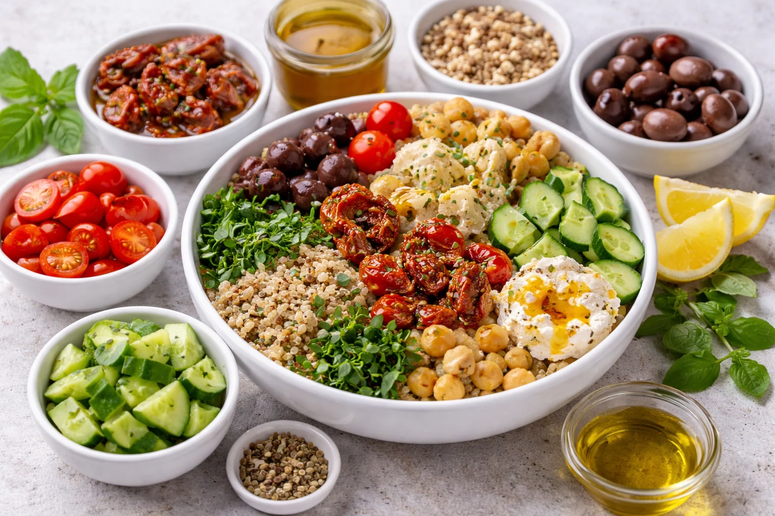 How to Use Sun-Dried Tomatoes in Mediterranean Bowls Without Making Them Too Heavy