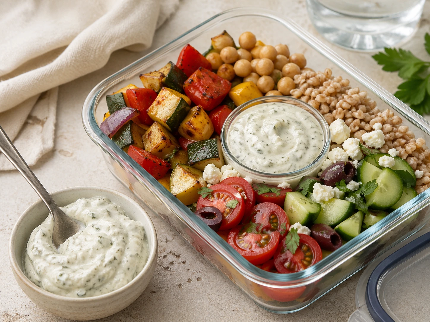 Why Thick Sauces Usually Work Better Than Loose Dressings in Packed Lunch Bowls