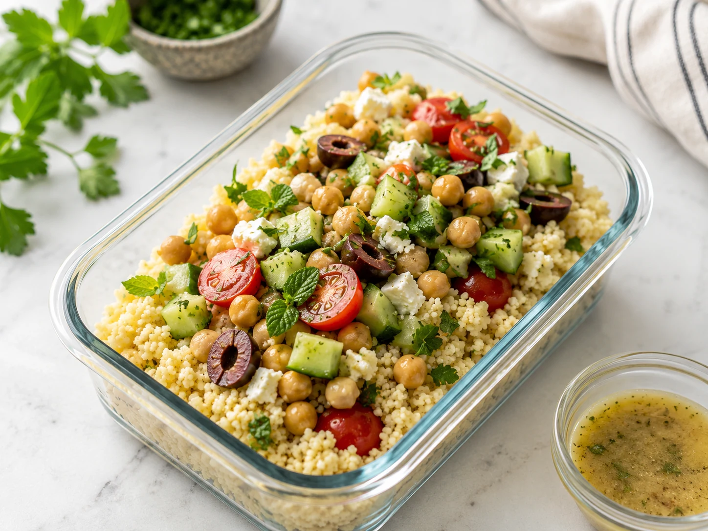 How to Use Couscous in Meal Prep Bowls Without It Clumping