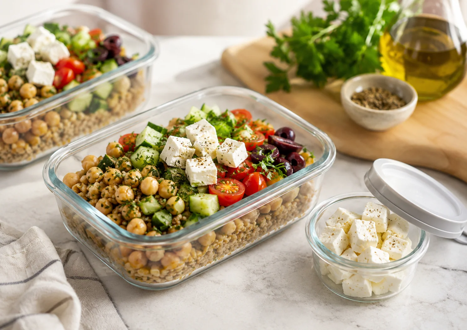 Feta in Meal Prep Bowls: Add Early or Later?