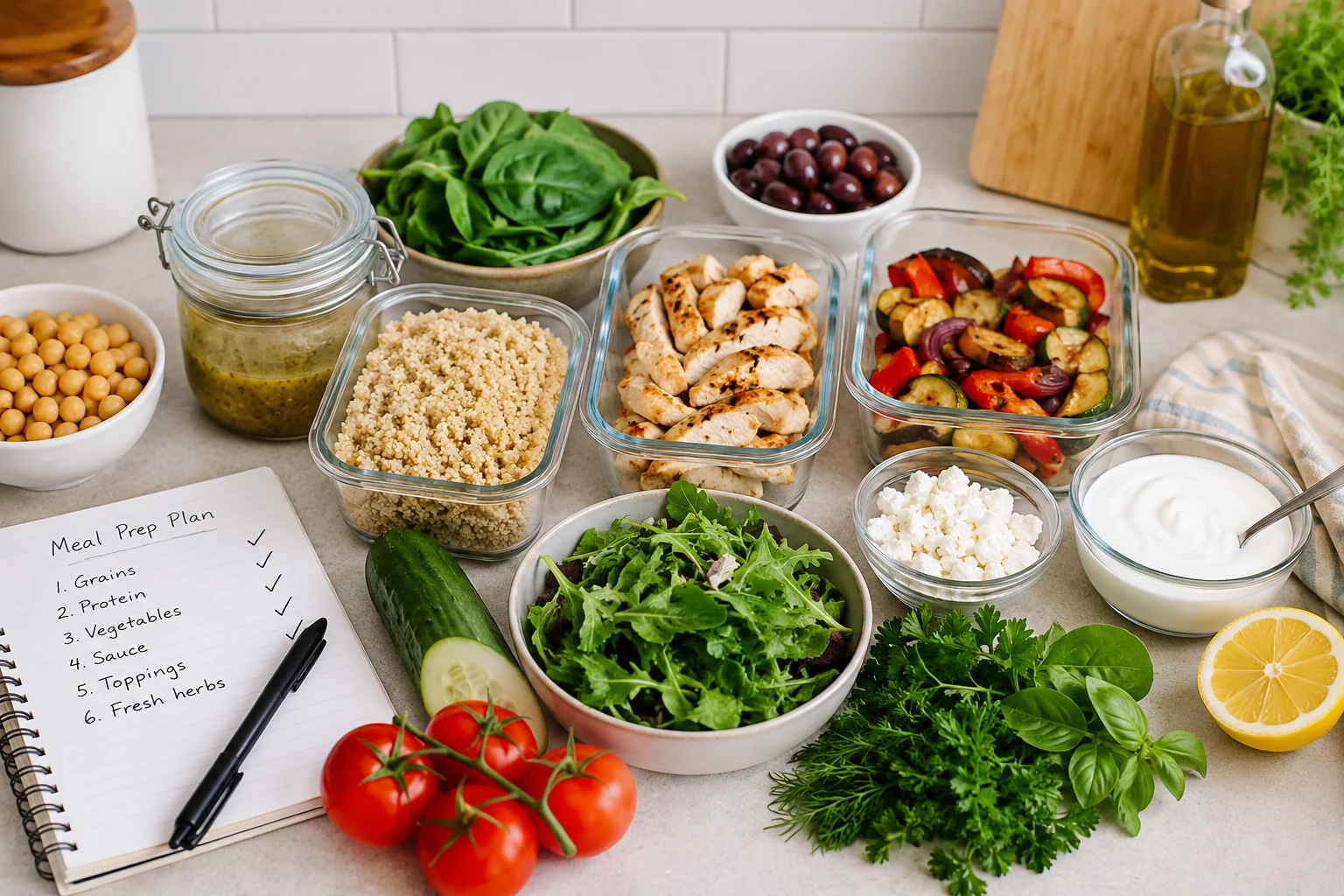 How to Buy Fresh Ingredients for Meal Prep Bowls Without Letting Them Go Bad