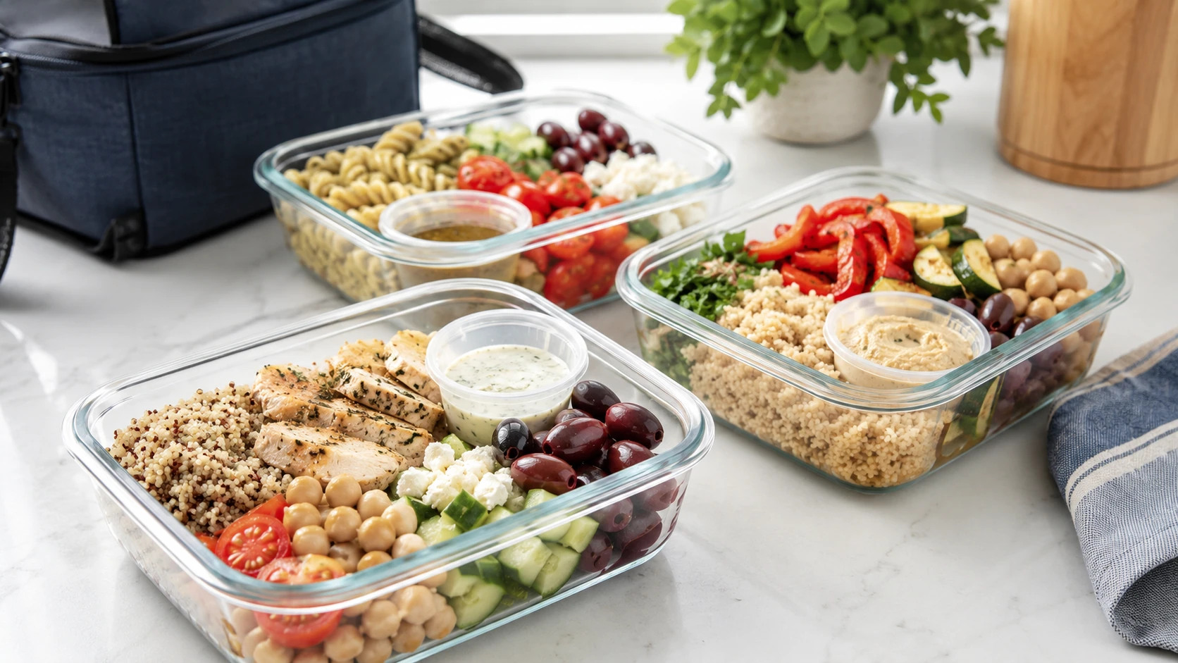 Mediterranean Lunch Bowls That Travel Well Without Turning Messy