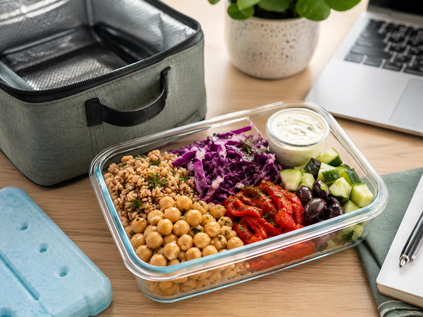 Office Fridge Full? How to Pack a Work Lunch Bowl That Still Makes Sense