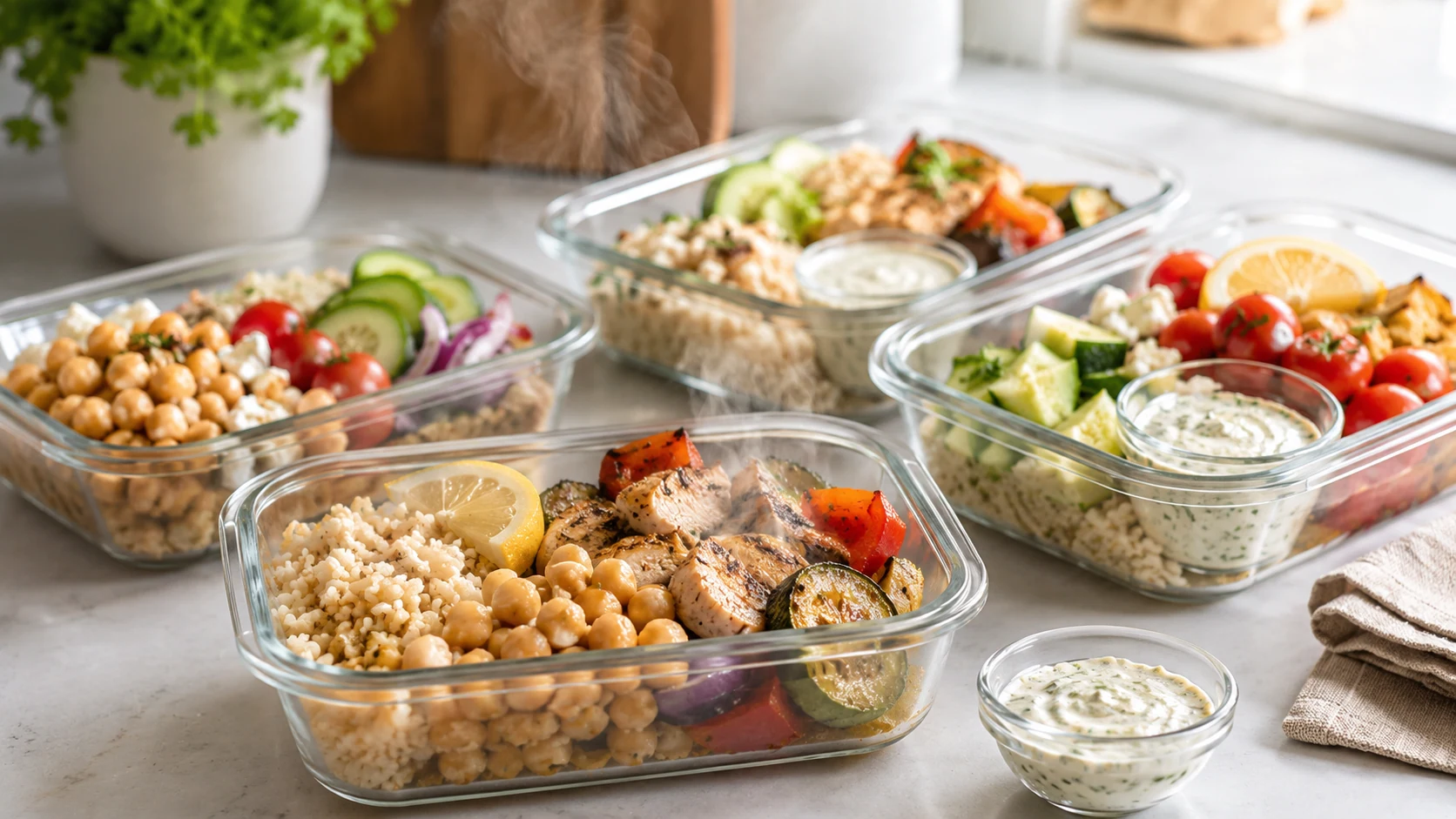 How to Reheat Mediterranean Meal Prep Bowls Without Drying Them Out