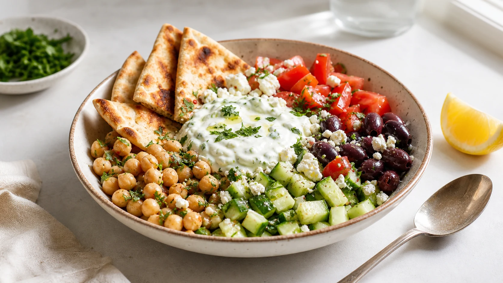 10-Minute Mediterranean Lunch Bowl That Feels Better Than Takeout