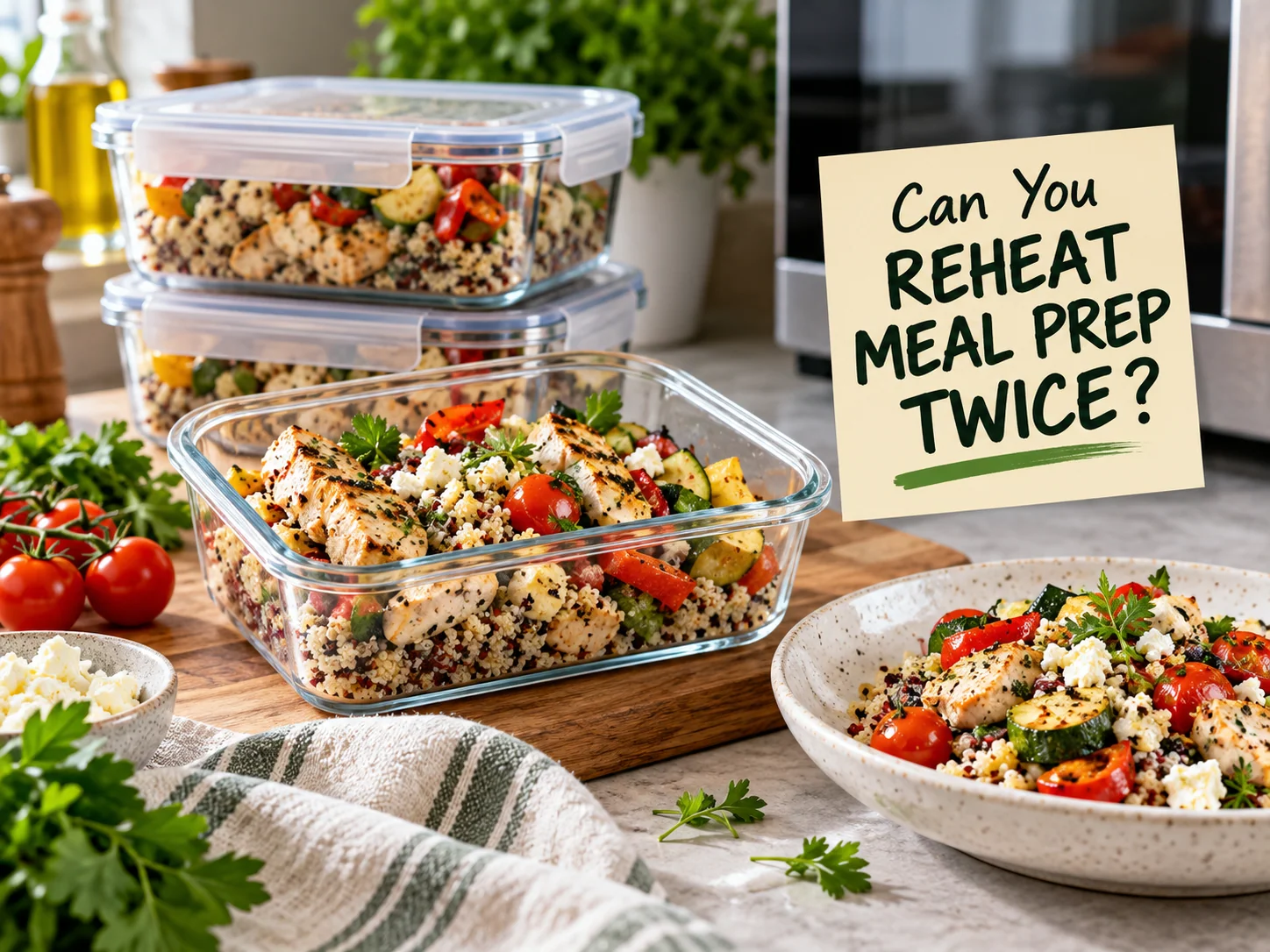 Can You Reheat Meal Prep Twice? What Actually Matters