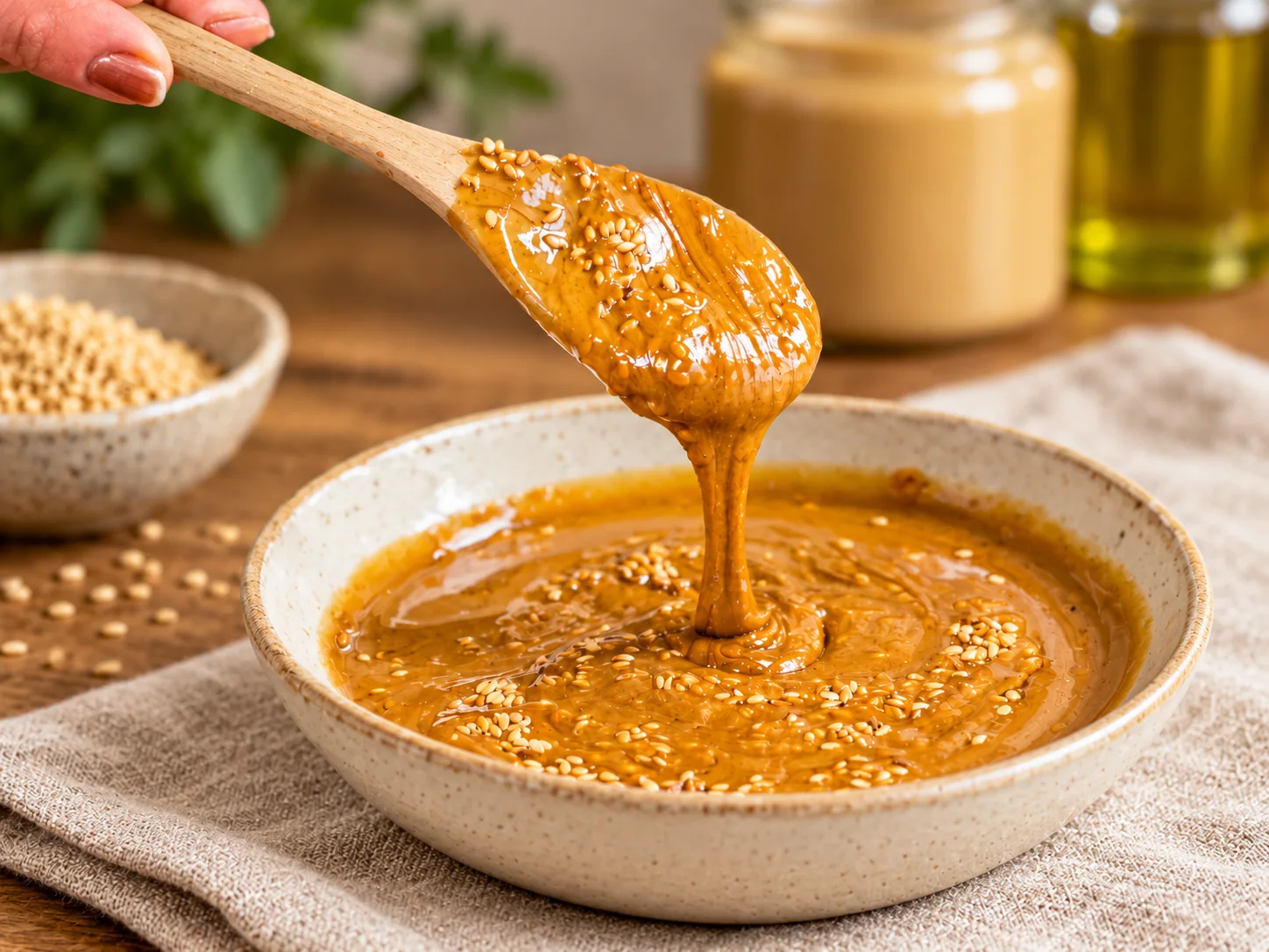Why Tahini Sauce Turns Thick or Grainy (And How to Fix It)